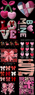 Valentine Gang Sheet 2